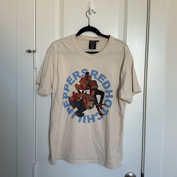 Other - Red Hot Chili Peppers Graphic T-Shirt - Cream